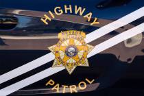 Nevada Highway Patrol vehicle. (Las Vegas Review-Journal, File)