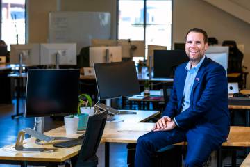 Piotr Tomasik is a UNLV graduate and president of TensorWave which has their global headquarter ...