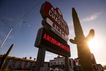 Arizona Charlie’s Decatur is seen on Tuesday, April 16, 2024, in Las Vegas. (Chase Stevens/La ...