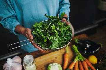 Rich in nitrates, which help arteries relax for better blood flow, leafy greens provide a host ...