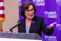 U.S. Senator Jacky Rosen (D-NV). (L.E. Baskow/Las Vegas Review-Journal) @Left_Eye_Images