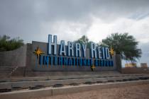 Harry Reid International Airport on Thursday, July 18, 2024, in Las Vegas. (Las Vegas Review-Jo ...