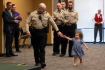 Detective Robert Rietjens, who was part of a group officers that interrupted an armed robbery, ...