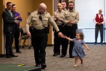 Detective Robert Rietjens, who was part of a group officers that interrupted an armed robbery, ...