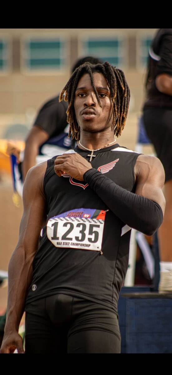 Desert Oasis' Brenden Adams is a member of the Nevada Preps All-Southern Nevada boys track and ...
